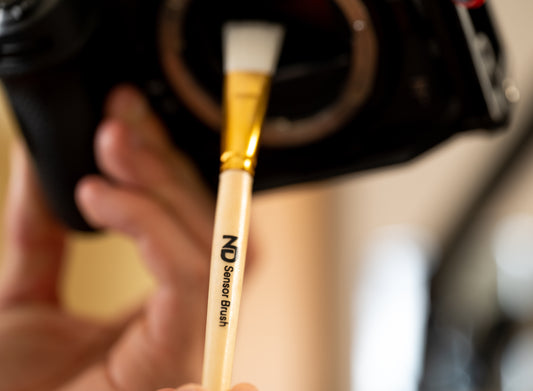How to Clean your Camera Sensor using a Brush and Air Blower