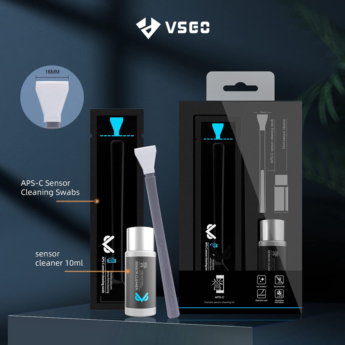 VSGO APS-C Sensor Cleaning Swabs