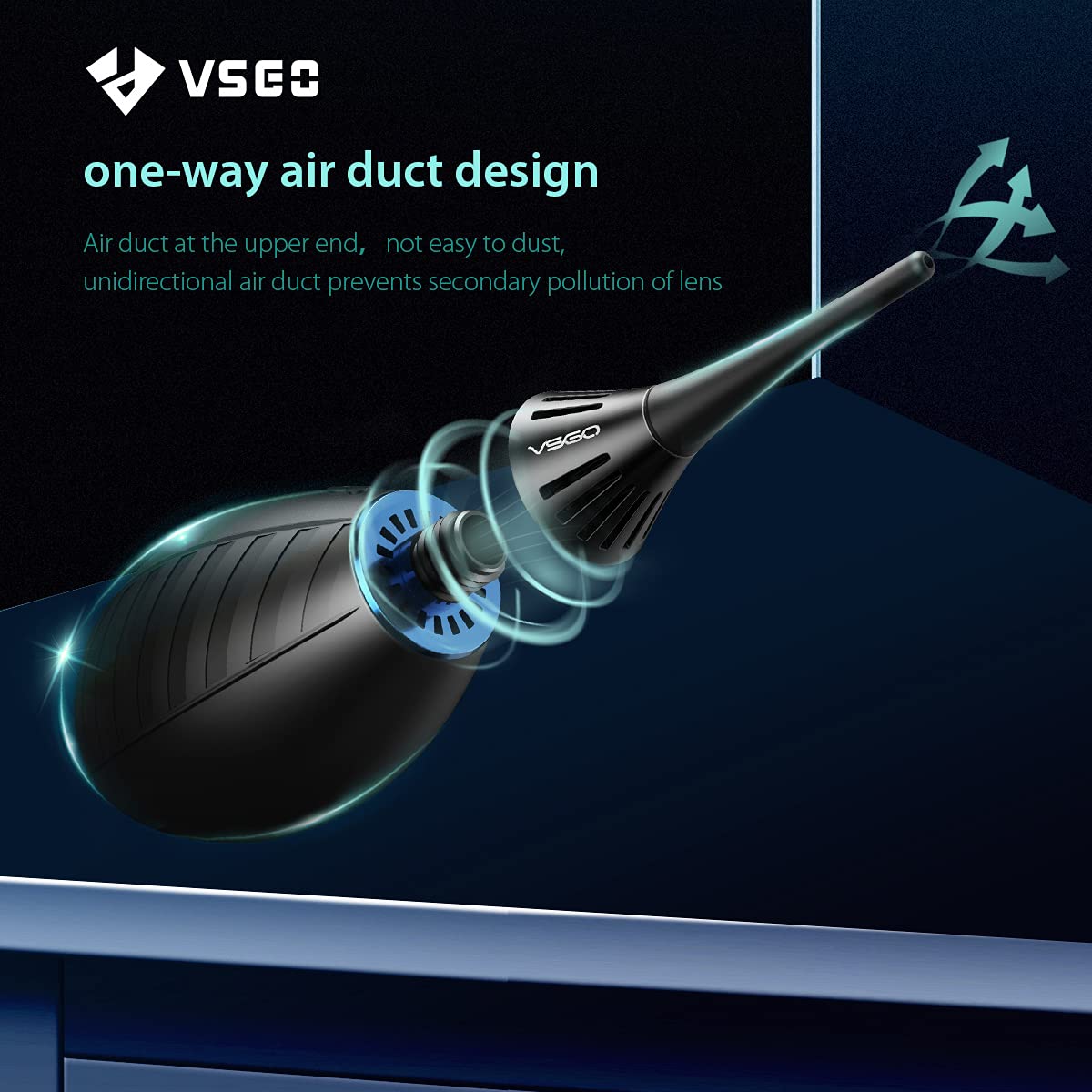 VSGO Filtered Camera Air Blower with Attatchments