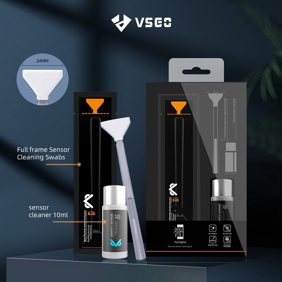 VSGO Full Frame Sensor Cleaning Swabs